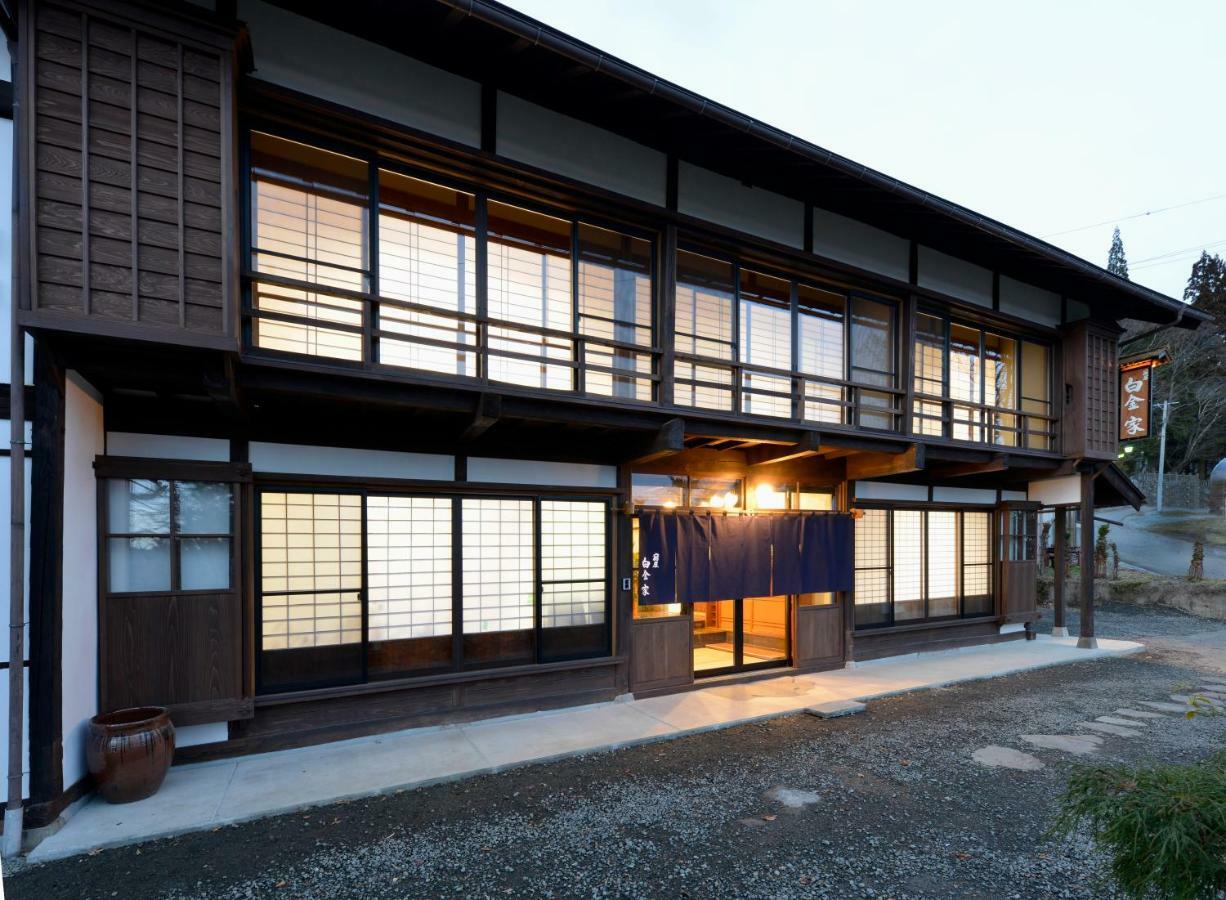 宿屋白金家 Yadoya-Shiroganeya 1日1組限定2名から8名様まで 全館貸切り 伝統的建造物の旅籠宿 Traditional Culture Experience Nagano Exterior foto